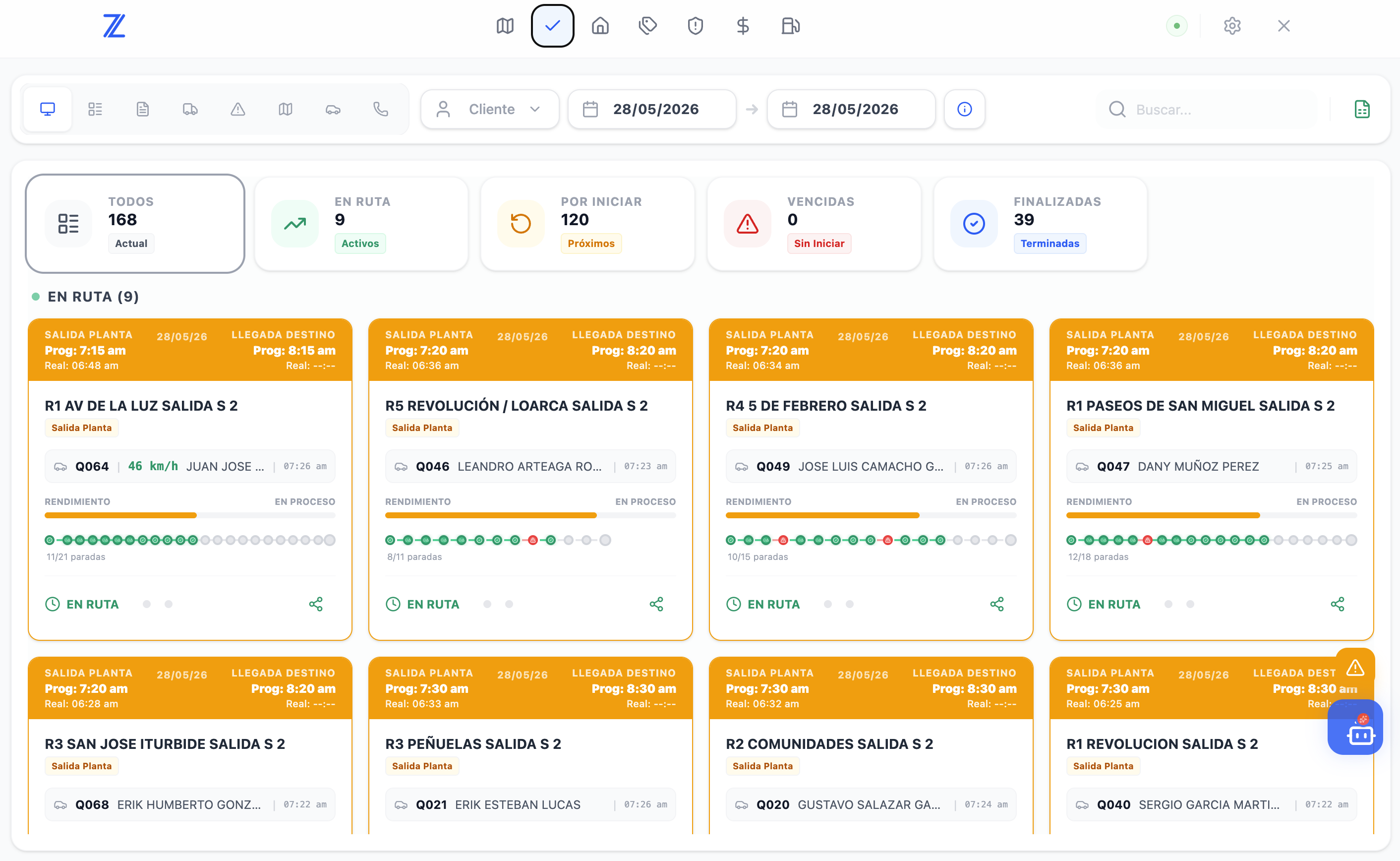 Command Center Dashboard